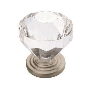 Amerock 5PK14303G10 Traditional Classics Cabinet Knobs 1-1/4 Satin Nickel 5-Pack